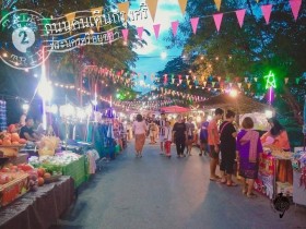 泰国大城|穿越到100年前逛夜市?这个仿古集市值得逛逛