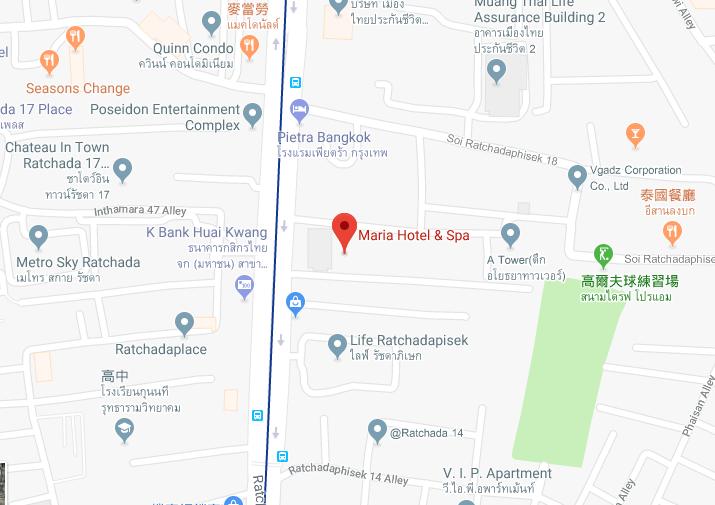 泰国浴怎么玩?曼谷高级泰浴店推荐:Maria Hotel & Spa的图片 第4张 泰国浴怎么玩?曼谷高级泰浴店推荐:Maria Hotel & Spa