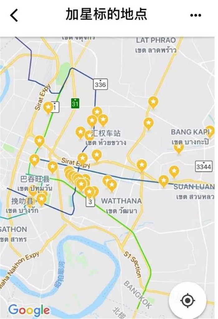 谷歌地图网页版指南,泰国自由行旅游必备的图片 第4张 谷歌地图网页版指南,泰国自由行旅游必备
