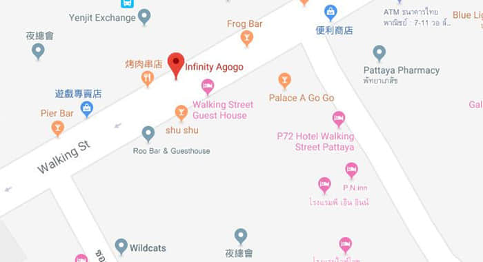芭提雅步行街找不到喜欢的agogo,可以看看这家店!