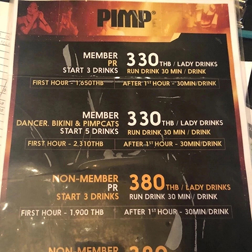 曼谷THE PIMP® CLUB ,为何大家总去这家俱乐部呢?的图片 第3张 曼谷THE PIMP® CLUB ,为何大家总去这家俱乐部呢?