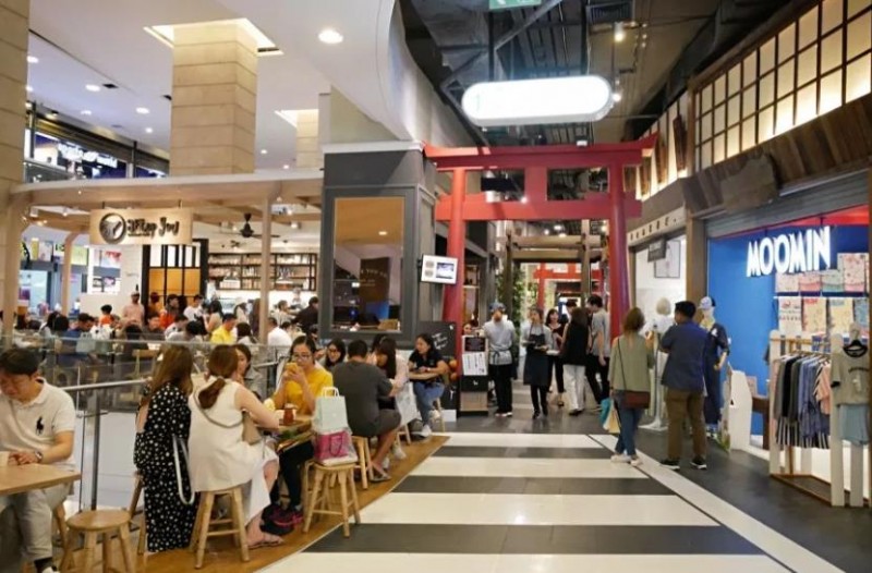 2021曼谷Terminal21航站百货，环游世界风情~超便宜美食街